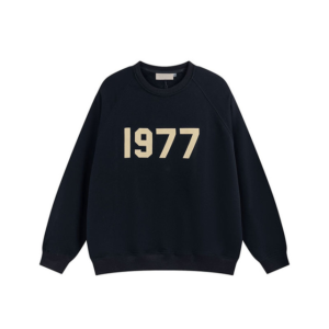 Essentials 1977 Crewneck Sweatshirt – Black