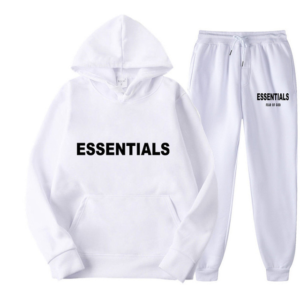 Fear Of God Essential Unisex Tracksuit - White